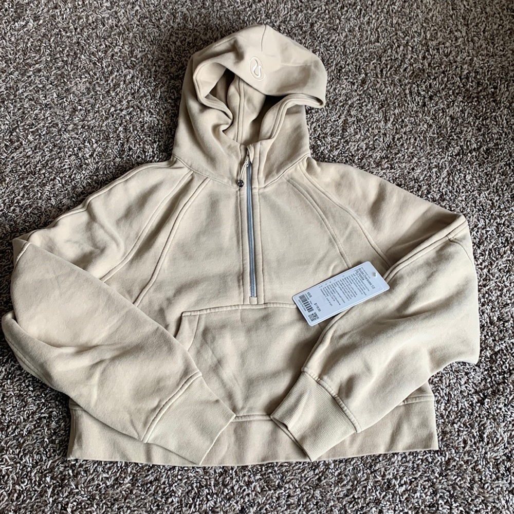 Scuba Oversized 1/2 Zip Hoodie XS/S